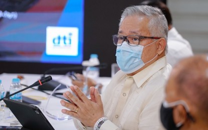 <p>DTI Secretary Ramon Lopez <em>(File photo)</em></p>