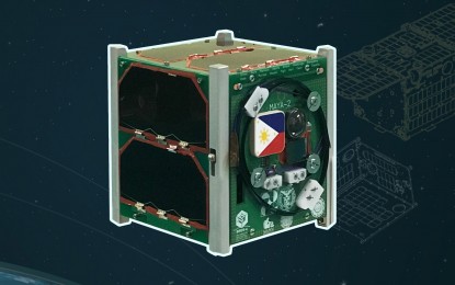 <p>Maya-2 cube satellite launched on Feb. 21, 2021 <em>(Photo courtesy of STAMINA4Space-UP)</em></p>