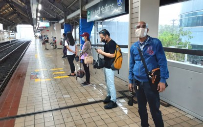 <p>LRT-1 UN Station <em>(PNA photo by Jess M. Escaros Jr.)</em></p>