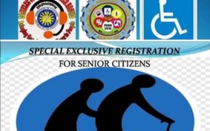 <p><strong>SPECIAL REGISTRATION</strong>. The Commission on Elections (Comelec) in Baguio has set aside two Saturdays of September for the registration of persons with disabilities and seniors. Sept. 11 is exclusively for the PWDs and Sept. 18 is for the elderly, the Comelec said on Thursday (Sept. 9, 2021).<em> (Screenshot of information material posted on FB)</em></p>