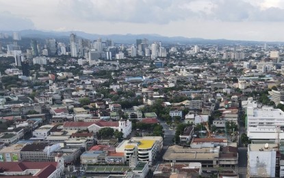 <p>An aerial view of Cebu City's central district. <em>(File photo courtesy of Jun Nagac)</em></p>