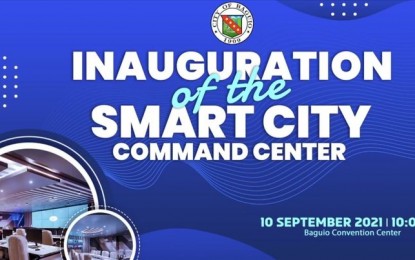 <p><strong>SMART CITY.</strong> The Baguio City government launches on Friday (Sept. 10) the Smart City Command Center funded from the PHP200 million assistance given by the Office of the President. The project has different components- the integrated command center, communication platform, a video management system, computer-aided dispatch, geographical information system, big data analytics, smart mobility, smart environment, smart governance, smart health system, smart traffic signalization, and smart Baguio people that will help in speedy response during emergencies, disasters and to abet criminality. <em>(Screenshot from launch video)</em></p>