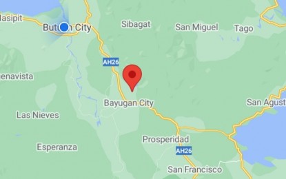 <p>Google map of Bayugan City, Agusan del Sur.</p>