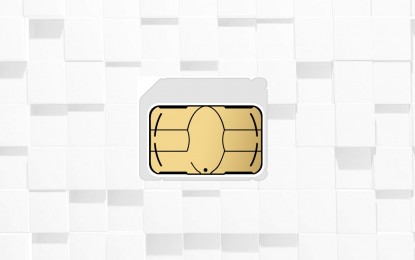<p>A subscriber identity module or SIM card<em> (PNA file photo)</em></p>