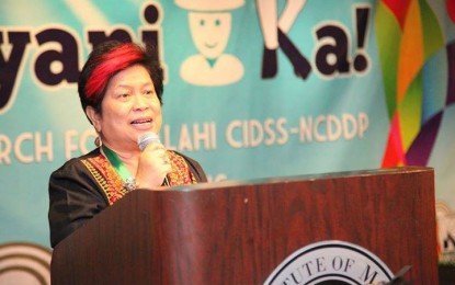 <p><strong>CONTINUING DEVELOPMENT.</strong> The late Corazon "Dinky" Soliman led the implementation of the Department of Social Welfare and Development's Kapit-Bisig Laban sa Kahirapan-Comprehensive and Integrated Delivery of Social Services, one of the poverty alleviation programs of the government. Soliman passed away on Sunday (Sept. 19, 2021) at the age of 68.<em> (Photo courtesy of DSWD-Caraga)</em></p>