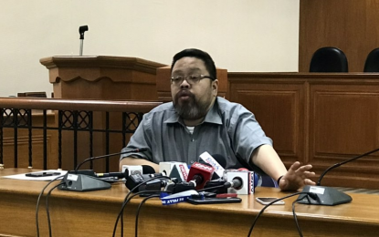 <p>Comelec spokesperson James Jimenez<em> (File photo)</em></p>