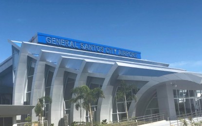 <p><strong>COMPLETED</strong>. Photo shows the newly rehabilitated and expanded passenger terminal building of the General Santos City Airport. The project is among the PHP959-million airport upgrades implemented in the last three years by the national government, through the Department of Transportation.<em> (PNA photo by Richelyn Gubalani)</em></p>