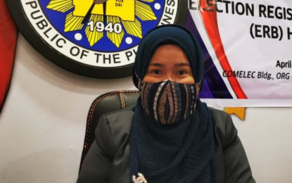 <p>Comelec City Election Officer Norfaisa Paglala-Manduyog <em>(File photo courtesy of Ferdinandh Cabrera – Cotabato Media Group)</em></p>