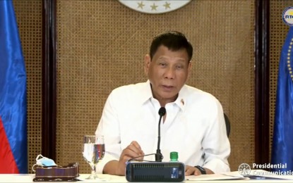<p>President Rodrigo Roa Duterte <em>(Screengrab from RTVM)</em></p>