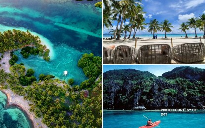 <p>Siargao, Boracay Island and Palawan </p>