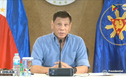 <p>President Rodrigo Roa Duterte<em> (Screengrab from RTVM)</em></p>