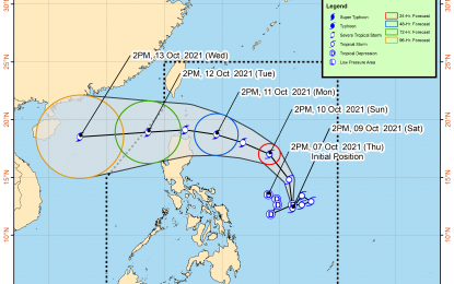'Maring' maintains strength