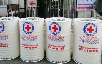<p>Philippine Red Cross drumvatories <em>(Photo courtesy of PRC Bulacan)</em> </p>