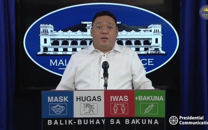<p>Presidential spokesperson Harry Roque <em>(Screengrab)</em></p>
