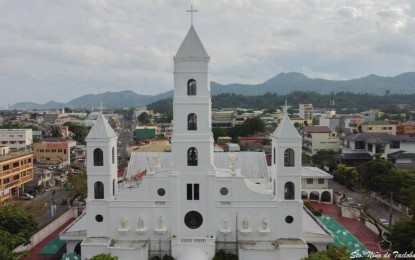 <p>Sto. Niño Parish Church in Tacloban City <em>(Facebook photo)</em></p>