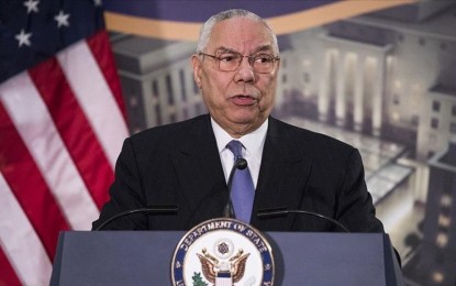 <p>Former US Secretary of State Colin Powell <em>(Anadolu photo)</em></p>