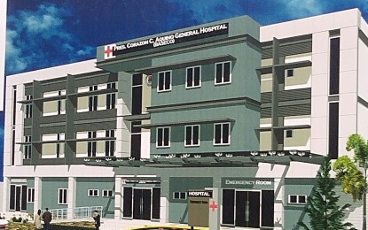 <p><strong>NEW HOSPITAL.</strong> Artist’s perspective of the President Corazon C. Aquino General Hospital, which had its groundbreaking ceremony at the Baseco Compound in Port Area, Manila on Monday (Oct. 18, 2021). The three-story facility will have 50 beds and fully operational emergency room. <em>(Photo courtesy of Manila-PIO)</em></p>