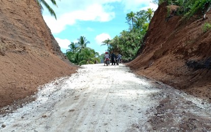 <p><strong>ROAD OPENING</strong>. A newly-opened road in Las Navas, Northern Samar in this June 16, 2019 photo. The Office of the Presidential Adviser on the Peace Process (OPAPP) is pushing for the completion of a road project that links rebel-infested areas of Samar and Northern Samar provinces amid construction delays in the past five years. <em>(Photo courtesy of Emy Calagos)</em></p>