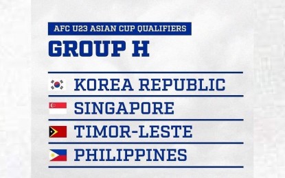 <p>AFC U-23 Asian Cup Qualifiers Group H<em> (Courtesy of Azkals Facebook)</em></p>