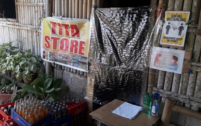 <p><strong>ASSISTANCE</strong>. A sari-sari store in Pandan, Sarrat, Ilocos Norte. The provincial government, through its Small and Medium Enterprise Office, is giving each small sari-sari store at least PHP2,000 worth of grocery items as part of the Covid-19 recovery assistance to the vulnerable sector, head of the office, Elma Gabriel, said Thursday (Oct. 28, 2021). (<em>Contributed photo</em>) </p>