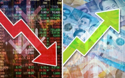 Shares down ahead of BSP monetary policy briefing, peso up