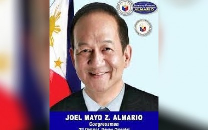 <p>Davao Oriental Rep. Joel Almario <em>(Photo courtesy of House of Representatives)</em></p>