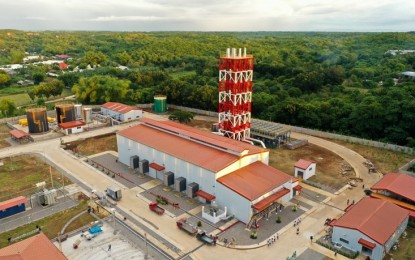 <p><strong>POWER PLANT.</strong> Isla Norte Energy Corporation (INEC) inaugurates its first power plant in Bantayan Island on Nov.10, 2021. The diesel-powered plant has a total capacity of 23.3 megawatts. <em>(Photo courtesy of INEC)</em></p>