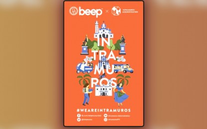 <p>Limited edition Intramuros Beep card <em>(Image courtesy of DOT)</em></p>