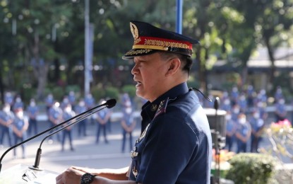 <p>Philippine National Police chief Gen. Dionardo Carlos <em>(Photo from PNP Facebook)</em></p>