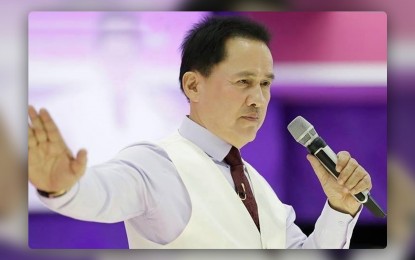 <p>Kingdom of Jesus Christ founder Pastor Apollo Quiboloy</p>