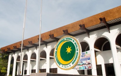 <p>The BARMM administration building in Cotabato City <em>(PNA file photo)</em></p>