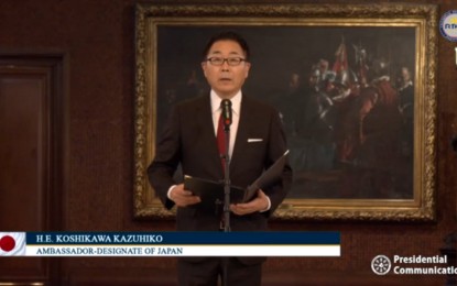<p>Japanese Ambassador to the Philippines Kazuhiko Koshikawa <em>(Photo courtesy of Presidential Communications Operations Office) </em></p>