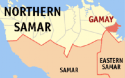 <p>Map of Gamay, Northern Samar.<em> (Google image) </em></p>