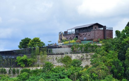 <p><strong>AMAYA VIEW.</strong> A view of Amaya View’s Noah’s Ark in Barangay Indahag, Cagayan de Oro City. The mountain resort was at the center of a controversy when a guest was bitten by a crocodile on November 10. 2021 inside the adventure park’s facility. (Photo by Jigger Jerusalem)</p>