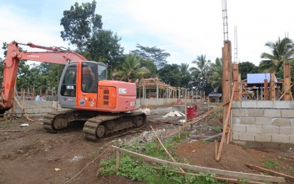 <p><strong>IP HOUSING PROJECT</strong>. The groundwork for the National Housing Authority’s PHP20-million housing project intended for indigenous peoples commences in Sto. Tomas, Davao del Norte on Thursday (Nov. 25, 2021). Dubbed as the “Balai Karowayan No Bakalag”, the project site, once finished, will be the new home of Ata-Manobo settlers in Sitio Talos, Barangay San Jose of the town. <em>(Photo courtesy of Sto. Tomas MIO)</em></p>