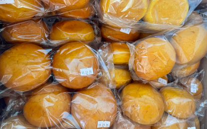 <p><strong>ENERGY BUN</strong>. The enhanced nutribun used in school feeding programs in the province of Ilocos Norte to fight malnutrition. It comes with squash and carrot variants. (<em>PNA photo by Leilanie G. Adriano</em>)  </p>