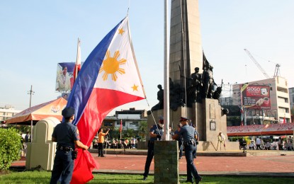 <p>The Bonifacio Monument in Caloocan City. <em>(PNA photo)</em></p>