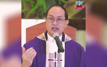 <p>Caloocan Bishop Pablo Virgilio David <em>(Screengrab from Diocese of Caloocan)</em></p>