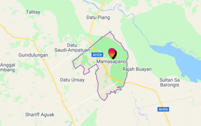 <p>Google map of Mamasapano, Maguindanao</p>