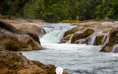 <p><strong>SAMAR'S LONGEST</strong>. A portion of the Ulot, River in Tenani village, Paranas, Samar. The site, known for its extreme river boat ride, has been listed as one of the runners-up in the United Nations World Tourism Organization’s Best Tourism Villages for 2021, it was announced on Friday (Dec. 3, 2021). <em>(Photo courtesy of Spark Samar)</em></p>