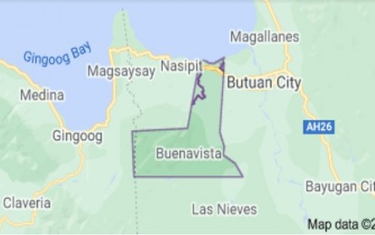 <p>Google map of Buenavista, Agusan del Norte.</p>