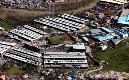 <p><strong>REHAB FUNDS</strong>. Photo of Typhoon Odette-battered areas which were visited by President Rodrigo Roa Duterte in the towns of Cebu and Bohol on Dec. 19, 2021. Malacañang on Monday (December 20) said Duterte wants “more funds” from the proposed national budget for 2022 utilized for response and recovery efforts in Odette-affected areas.<em> (Presidential photo)</em></p>