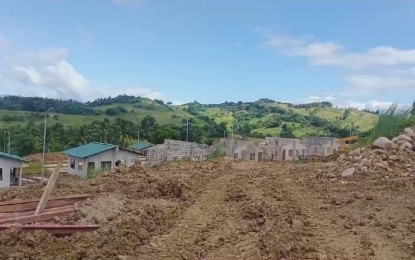 <p><strong>NEW HOMES.</strong> A PHP20-million housing project for former rebels is being built at the Peace and Prosperity Village in San Isidro, Leyte in this undated photo. Each house and lot package costs PHP450,000 and has a lot size of 60 square meters and a floor area of 21 sqm. <em>(PNA photo)</em></p>