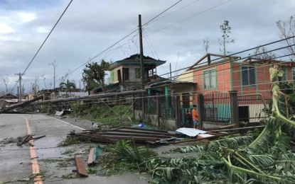 <p>Damage of Typhoon Odette in Bohol<em> (Photo courtesy of Bohol PDRRMO)</em></p>