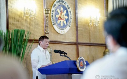 <p>President Rodrigo Duterte<em> (King Rodriguez/Presidential photo)</em></p>