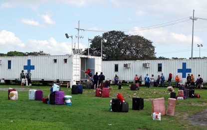 <p><strong>MANILA COVID-19 FIELD HOSPITAL</strong>. The Manila Covid-19 Field Hospital in this file photo.  The government and health authorities are monitoring the situation of “long Covid” cases in the country, National Task Force (NTF) Against Covid-19 medical adviser, Dr. Ted Herbosa, said Saturday (May 21, 2022). <em>(PNA file photo by Ben Briones)</em></p>