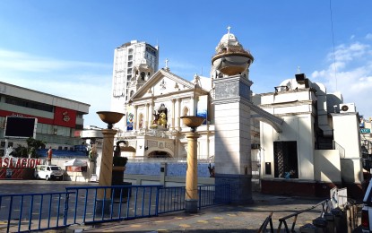<p>The Minor Basilica of the Black Nazarene popularly known as Quiapo Church. <em>(File photo) </em></p>