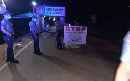 <p>PNP-Army checkpoint in Zamboanga Sibugay <em>(Photo courtesy of PNP)</em></p>