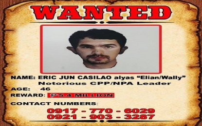  Facial composite of NPA Mindanao leader released