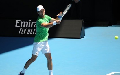 <p>Serbian tennis superstar Novak Djokovic <em>(Anadolu photo)</em></p>